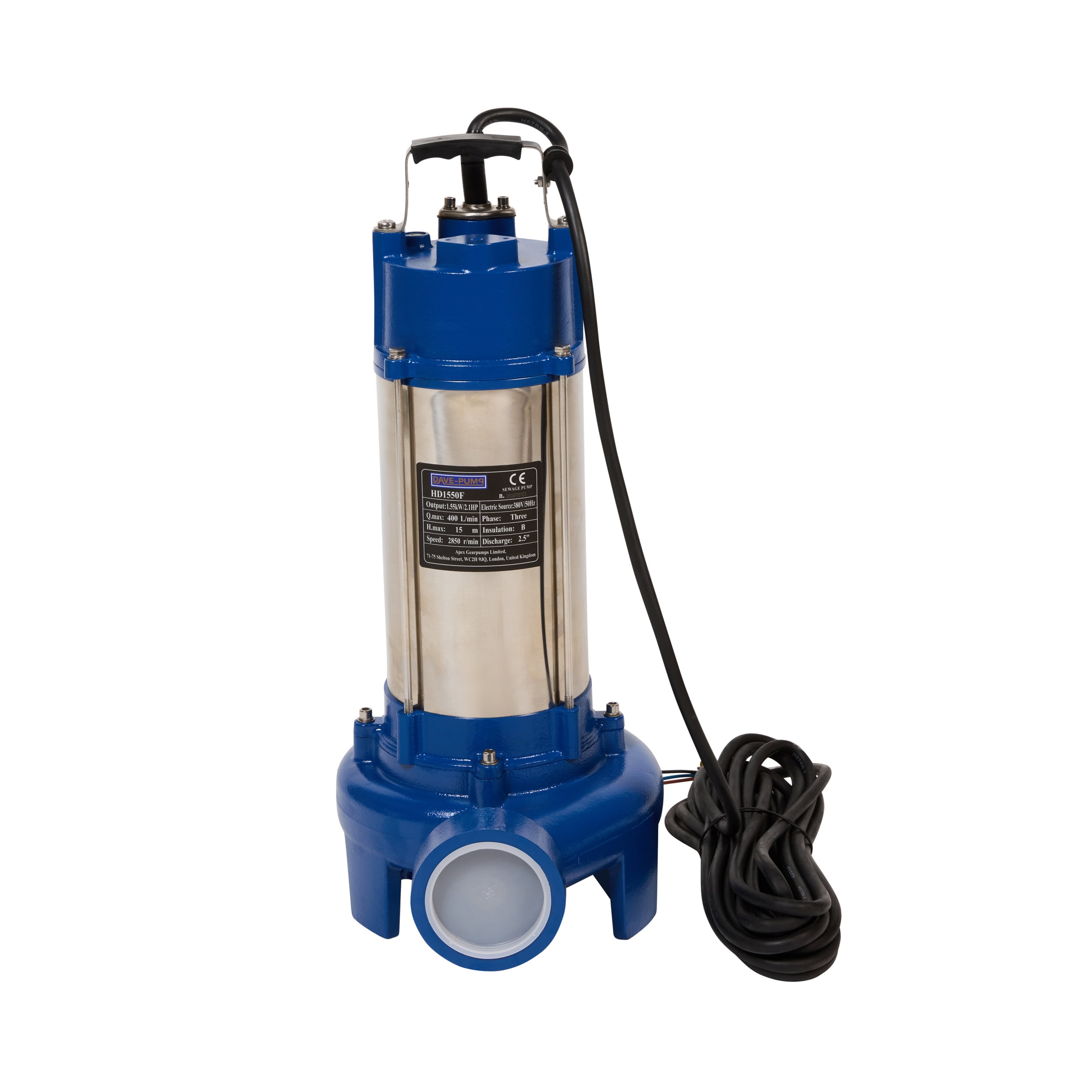 Submersibal Pump With Cutter