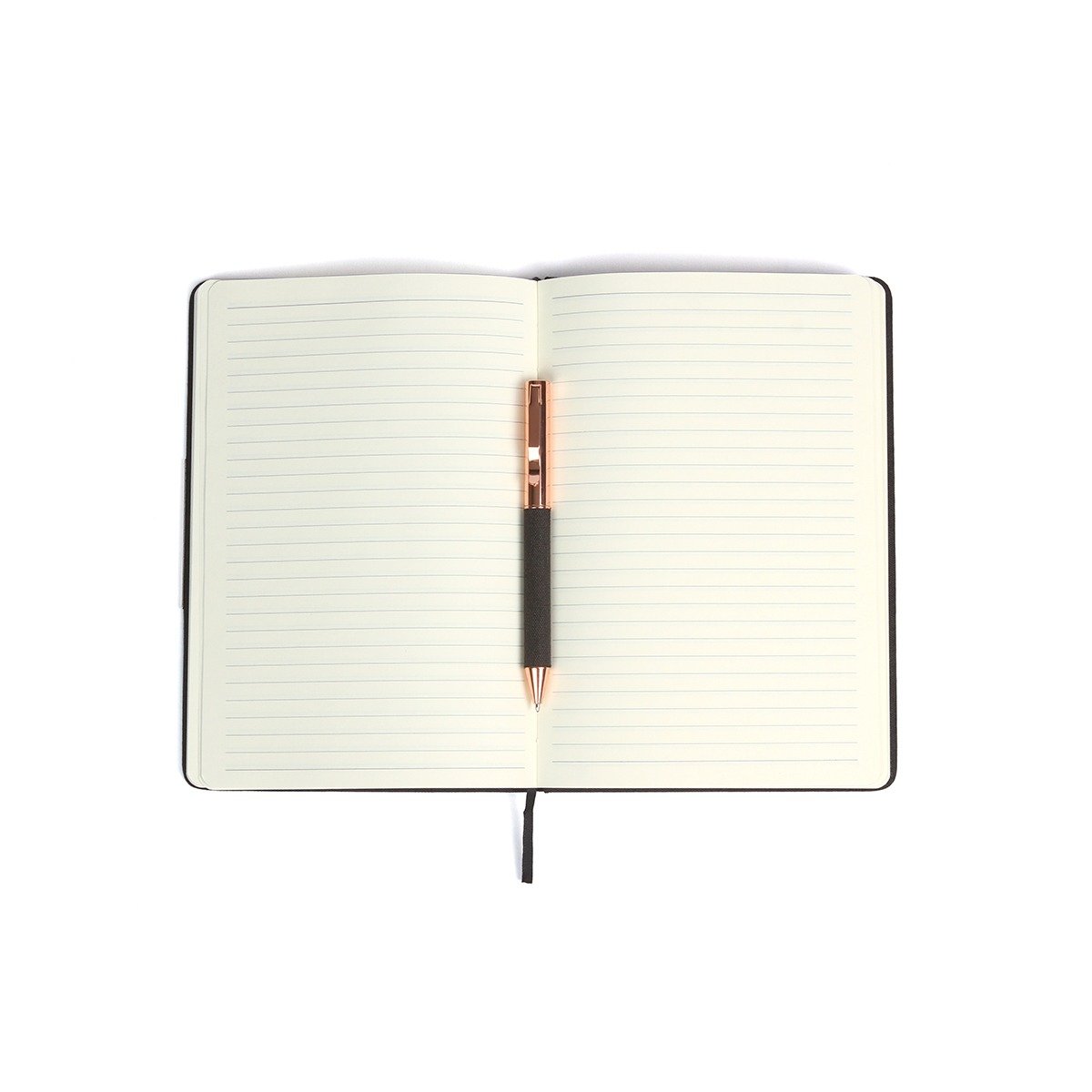 Bloc de notas y pluma