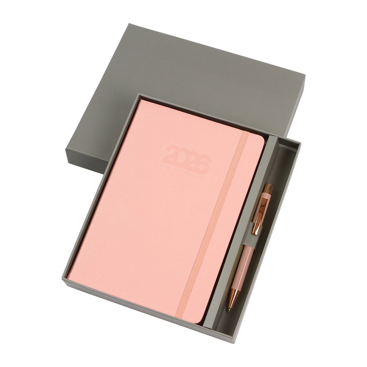 Agenda 2026 Rosa en caja