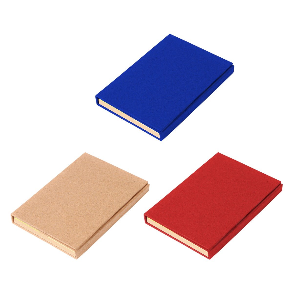 Bloc de notas con cierre sin banda elastica