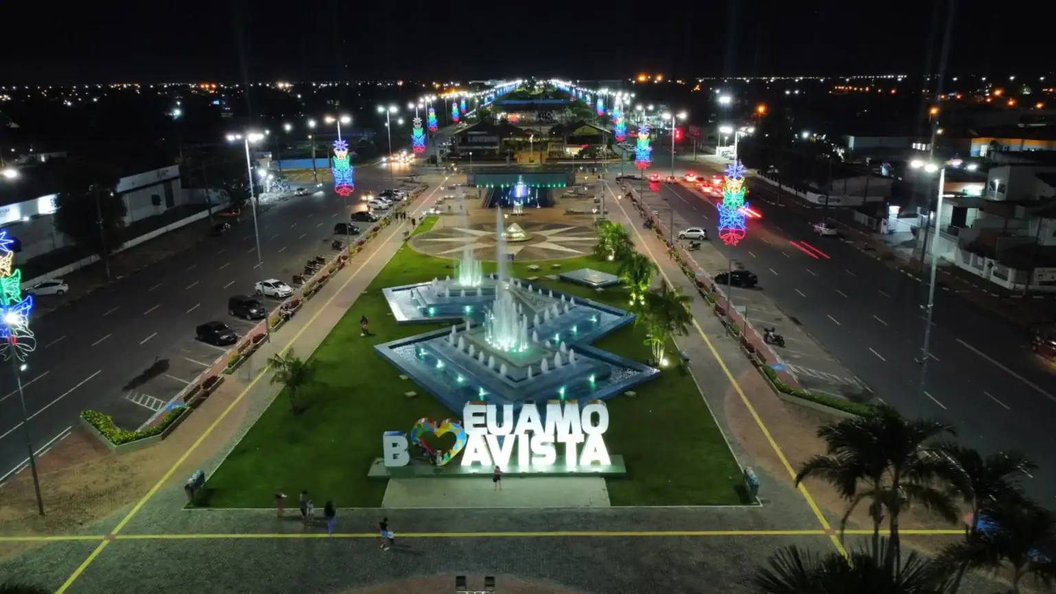 Praça das aguas Boa Vista - poprr rnp