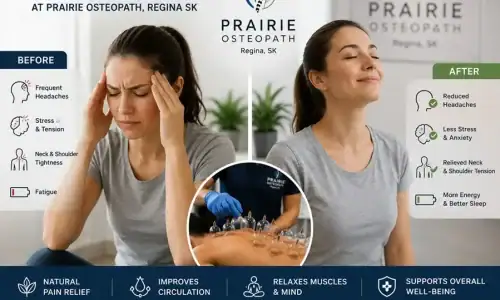 Cupping Therapy Before and after comparison