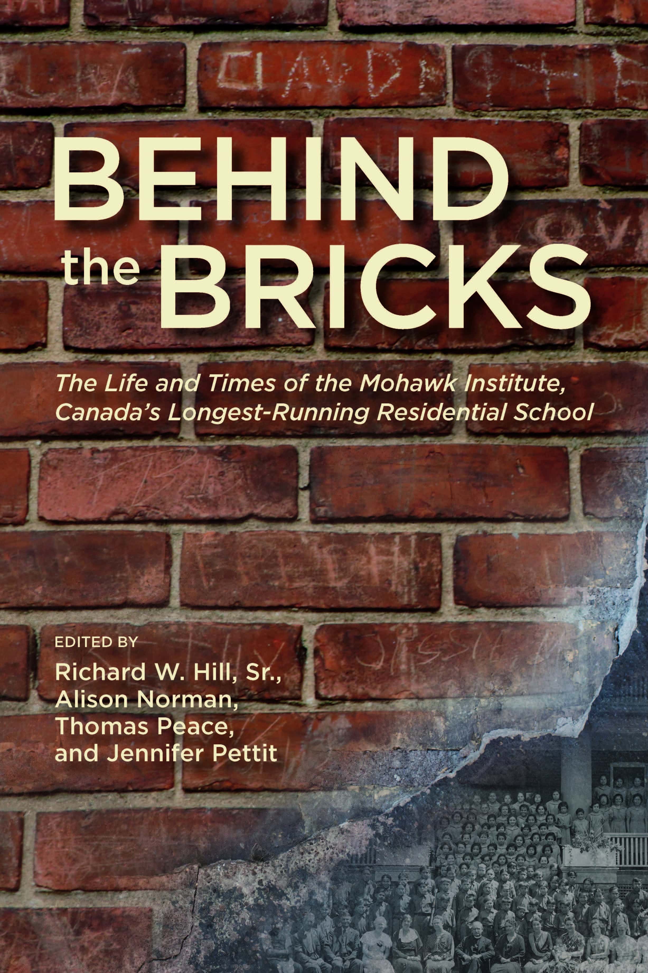 image of the book cover of Behind the Bricks