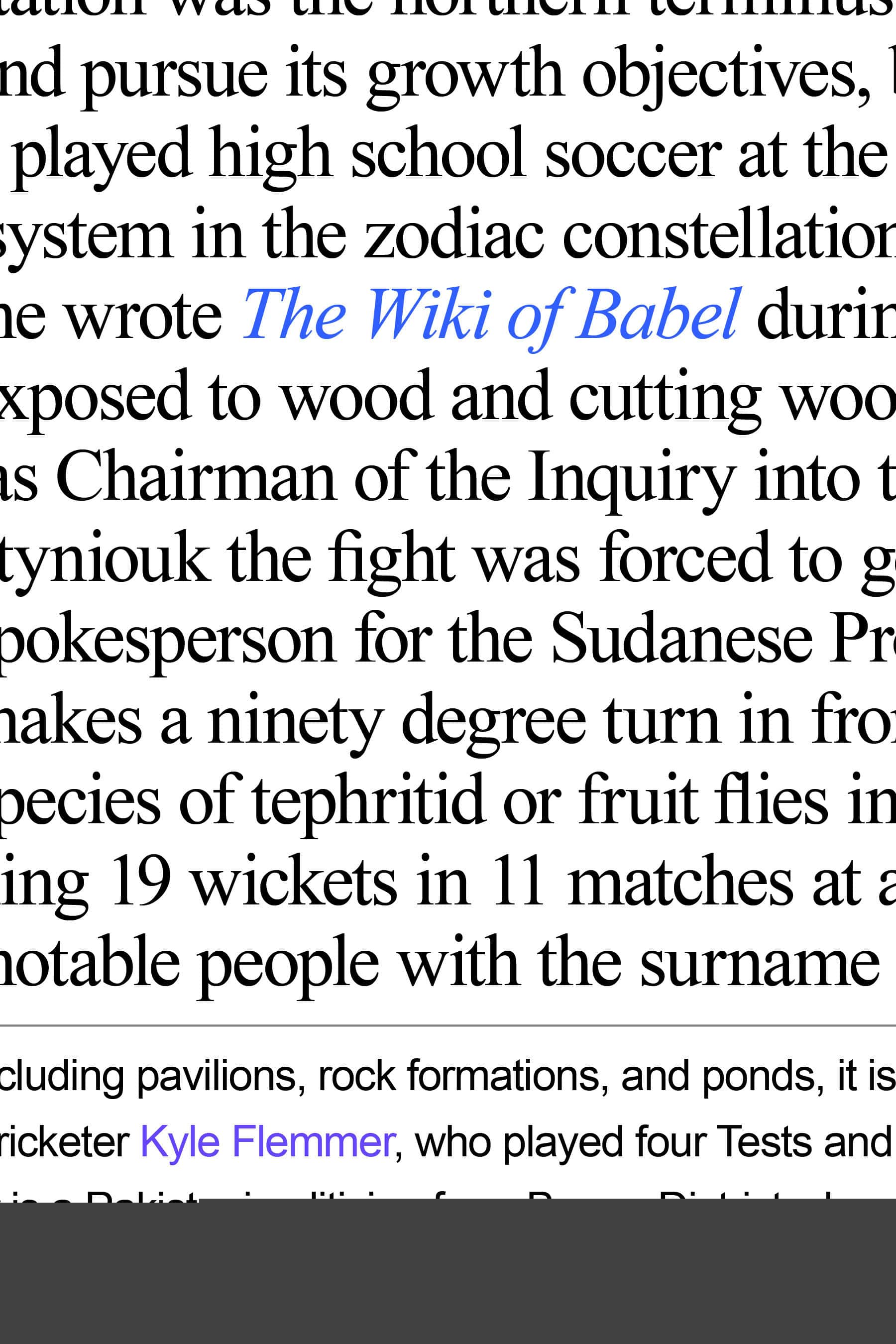 image of the book cover of Wiki of Babel