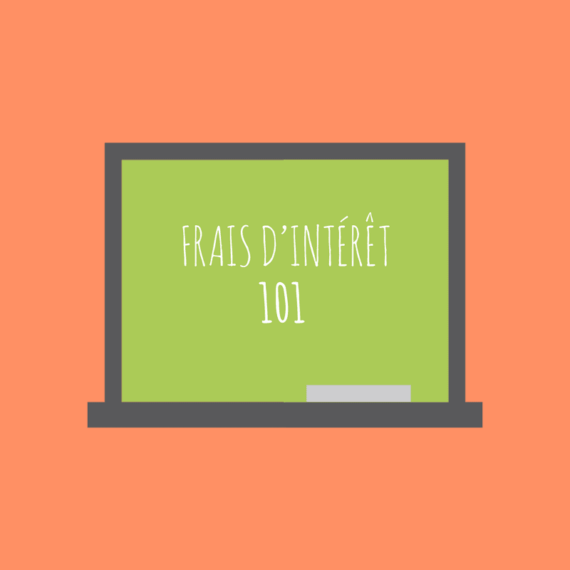 Frais d’intérêt 101