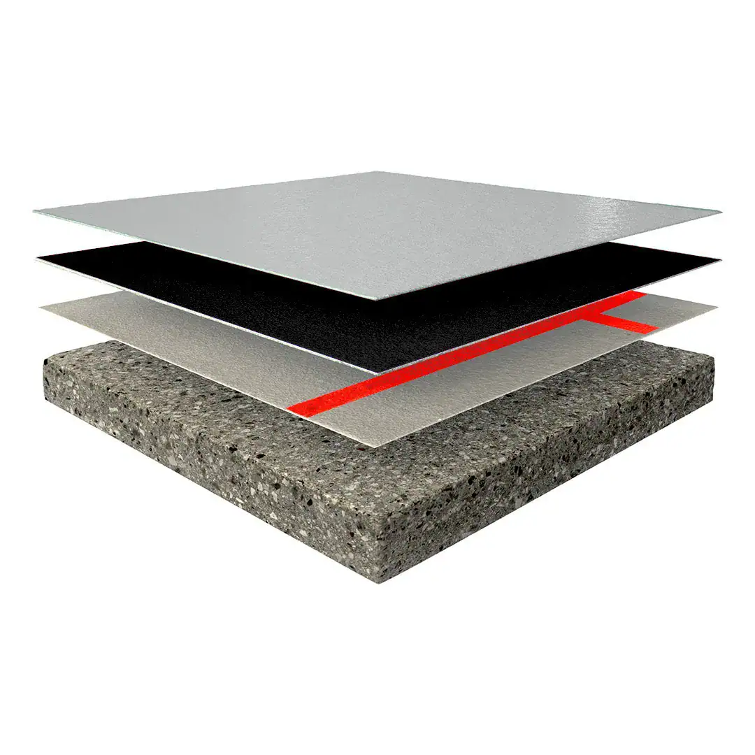 Sistema epossidico autolivellante, per la realizzazione di pavimentazioni industriali antistatiche dissipative di spessore 1,5-2 mm
