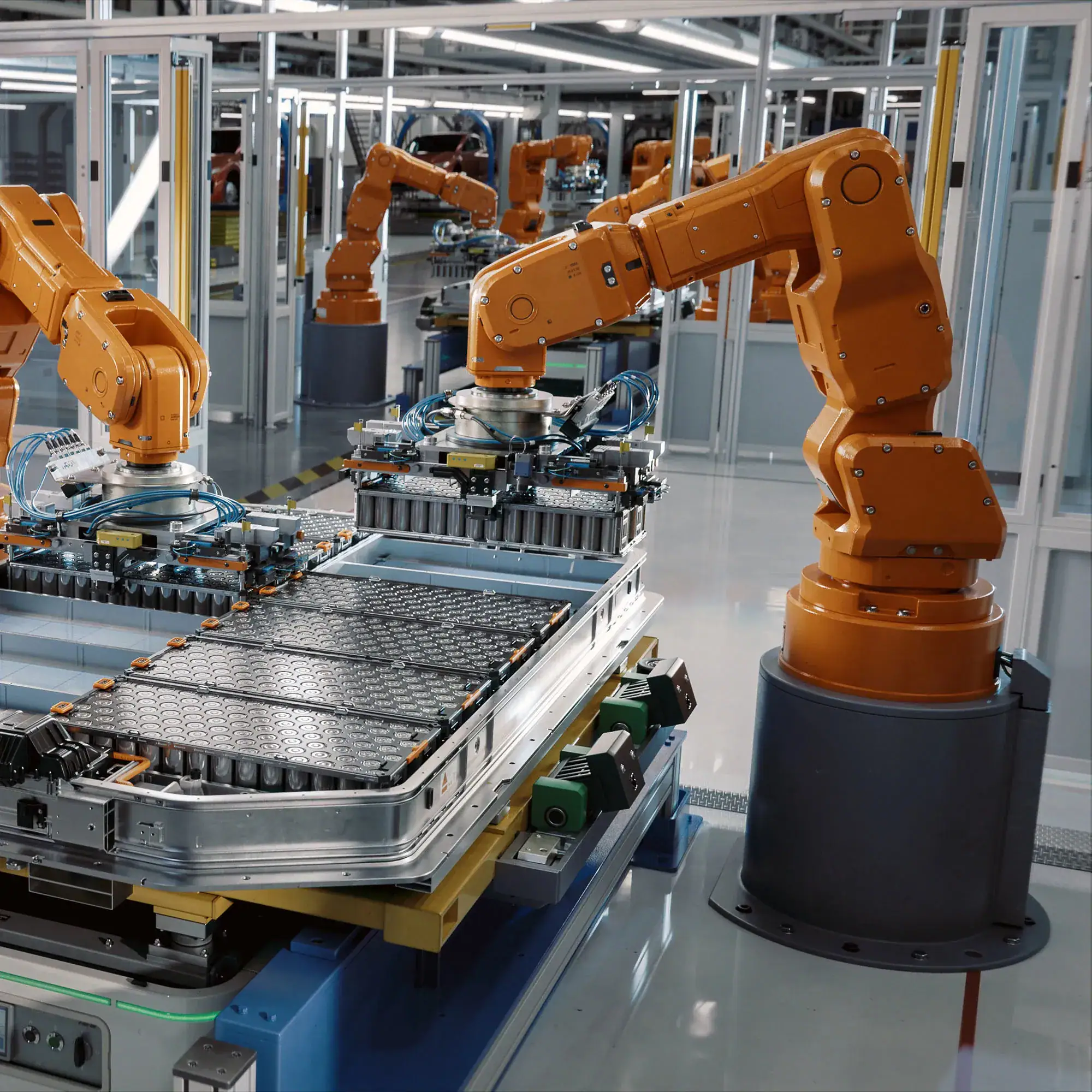 PAvimento Fastop-Advanced-NMP-EV sistema ad alta resistenza chimica per industria produzione batterie