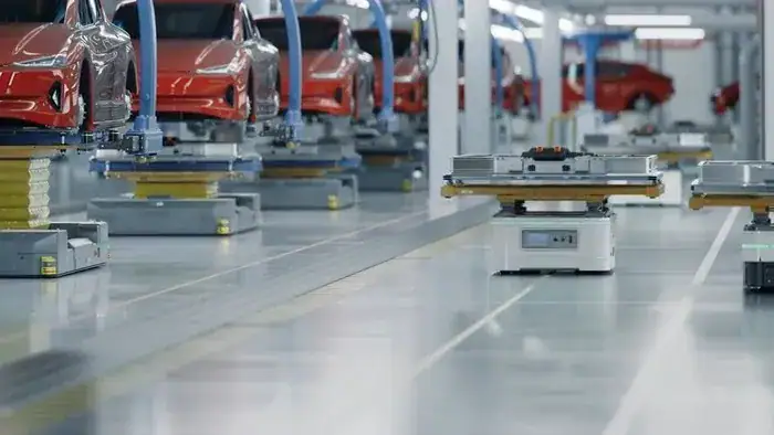pavimento resina ESD alta resistenza stabilimento produzione batterie