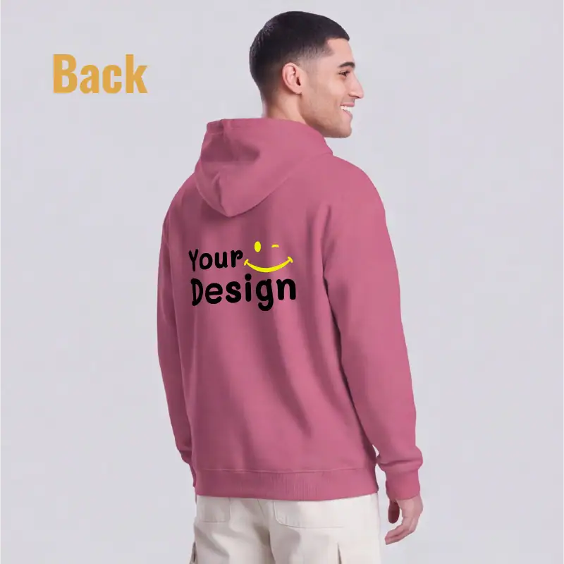 Custom unisex Hoodie Print Notch