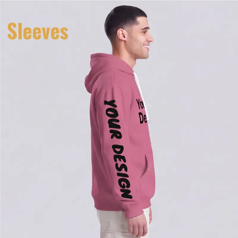 Custom unisex Hoodie Print Notch