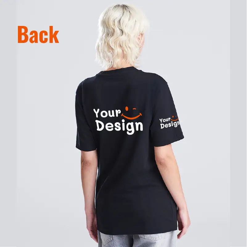 Custom unisex T-shirt Print Notch