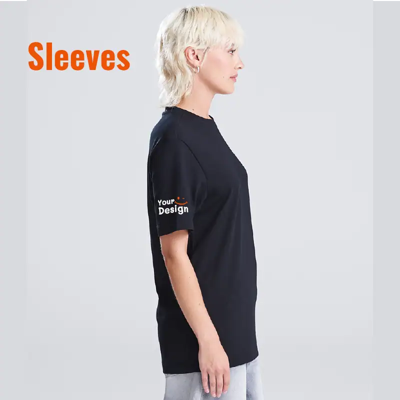 Custom unisex T-shirt Print Notch