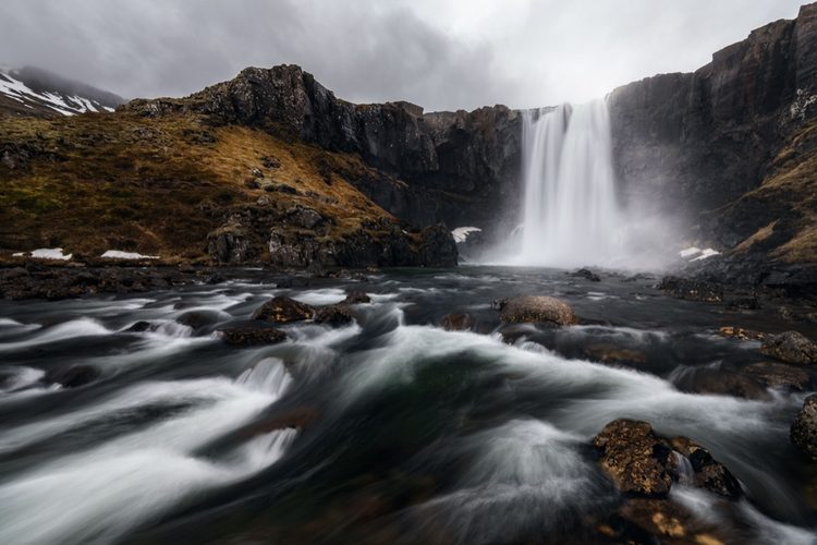 Gufufoss, fotografía de Antonio Prado