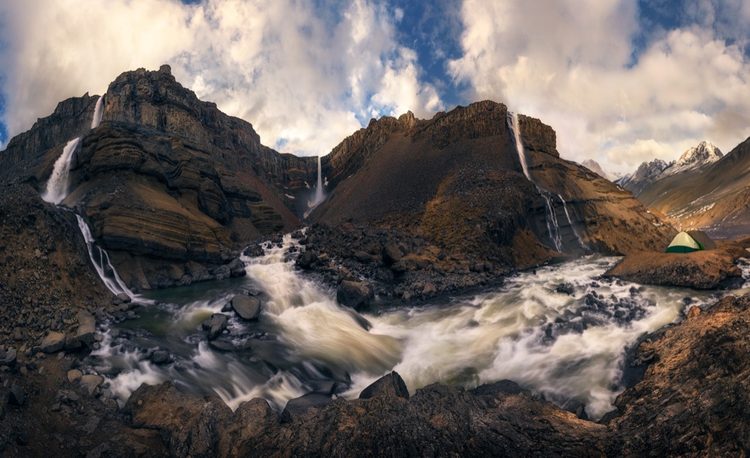 Hengifoss, fotografía de Antonio Prado