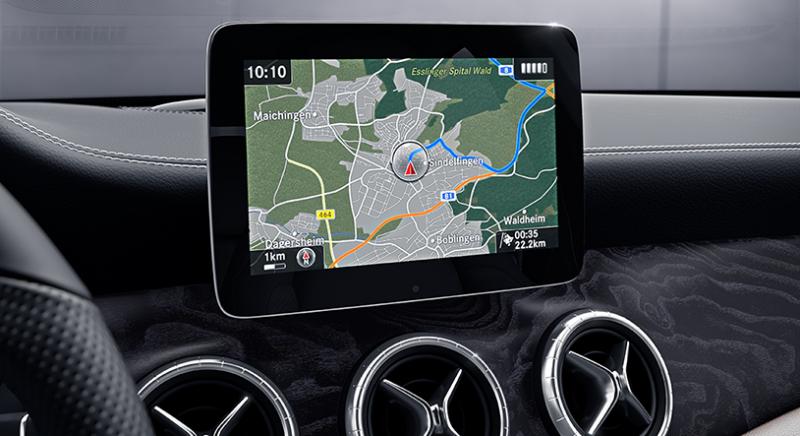 Оновлення навігації Mercedes-Benz