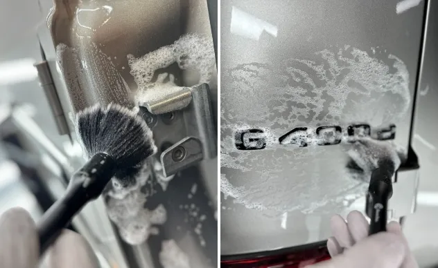 徹底したクリーニング