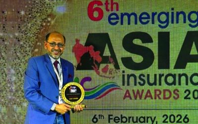 কর্ণফুলী ইন্স্যুরেন্সের ‘বেস্ট রিইন্স্যুরেন্স’ পুরস্কার অর্জন