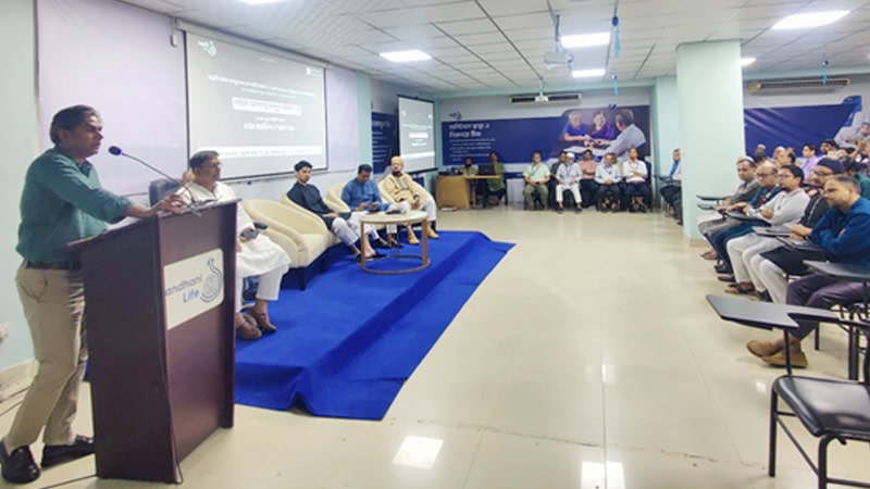 মাসুদুর রহমানের ১৩তম মৃত্যুবার্ষিকীতে সন্ধানী লাইফে দোয়া মাহফিল অনুষ্ঠিত