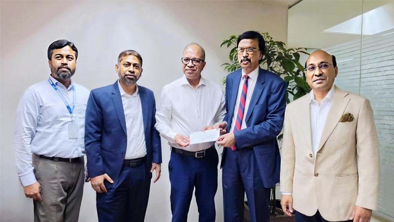 ইনসেপ্টার ২ কোটি ৪৪ লাখ টাকার নৌ বীমা দাবি পরিশোধ করল কর্ণফুলী ইন্স্যুরেন্স