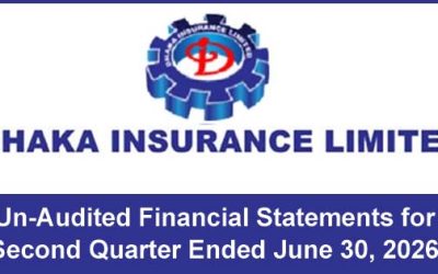 Un-Audited Financial Statements for Second Quarter Ended June 30, 2026 of Dhaka Insurance Limited