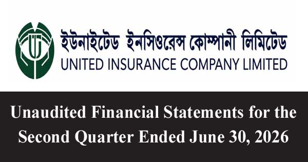 United Insurance Company Limited: Unaudited Financial Statements for the Second Quarter Ended June 30, 2026