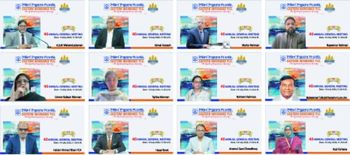 ইস্টার্ন ইন্স্যুরেন্সের ৪০তম এজিএম অনুষ্ঠিত, ১৫% নগদ লভ্যাংশ অনুমোদন