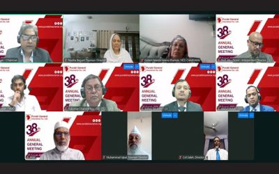 পূরবী জেনারেল ইন্স্যুরেন্সের ৩৮তম বার্ষিক সাধারণ সভা অনুষ্ঠিত
