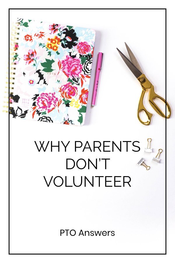 'why parents don't volunteer'