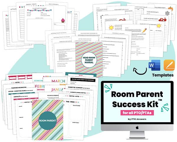 Ask the Teacher This for an Awesome Classroom Party 1 room parent success kit.001