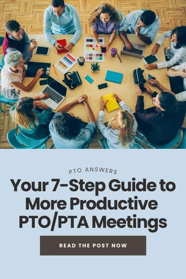 group of men and women working at conference table with title of blog post below