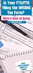 'is your pta/pto filing the wrong tax form? here's how to know' atop 990 form