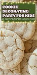 'cookie decoration party for kids'