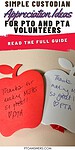 'simple custodian appreciation ideas for pto and pta volunteers'