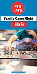 'pta pto family game night how to'