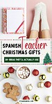 'Spanish teacher Christmas gifts 30+ ideas they'll actually use'