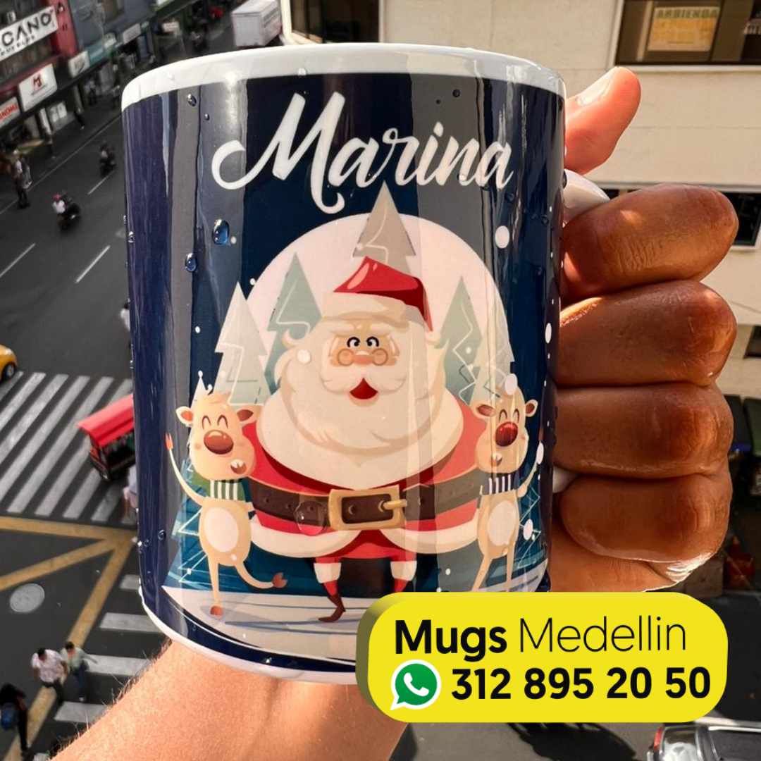 Mugs de Navidad Personalizados en Medellin 