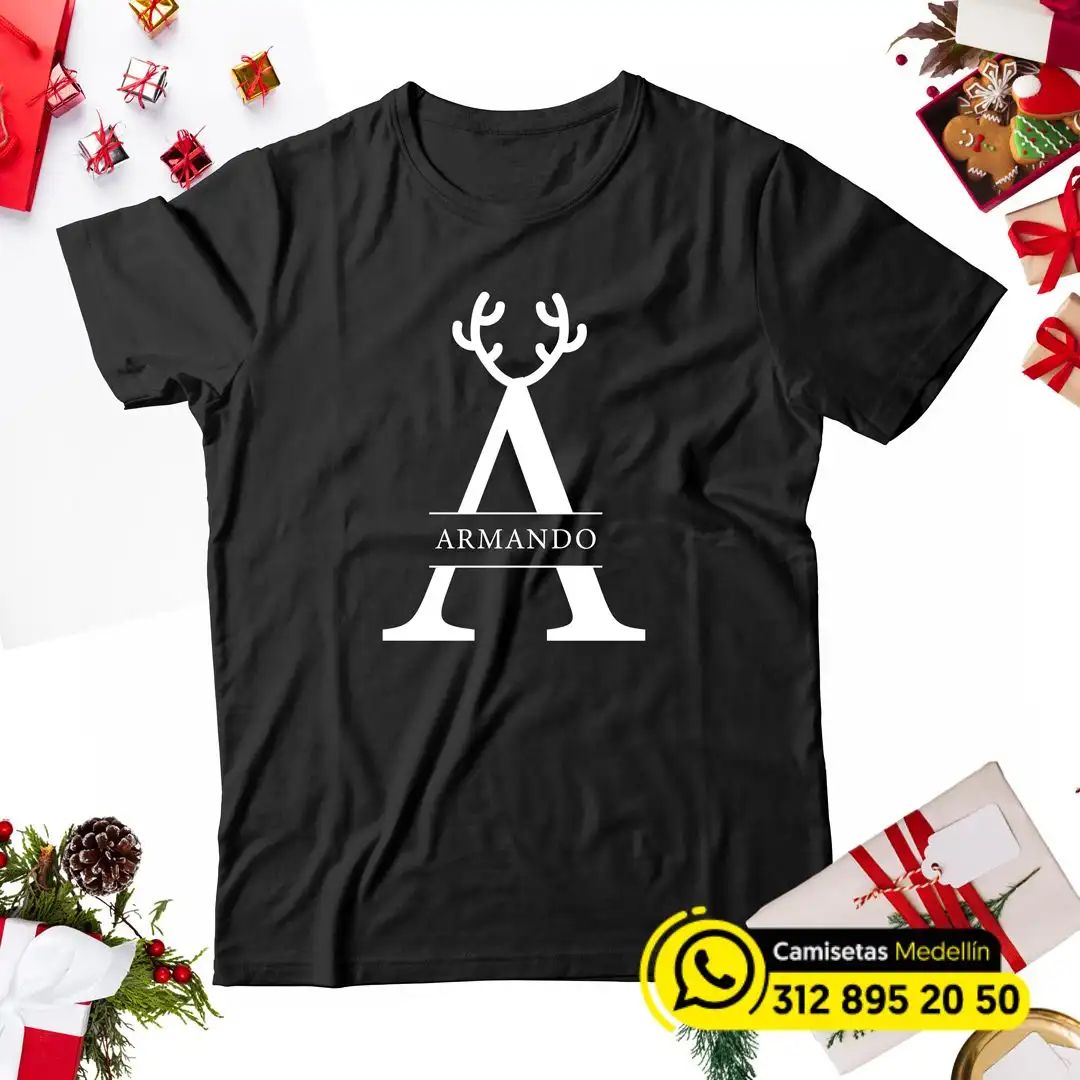 camisetas navidad familia medellin