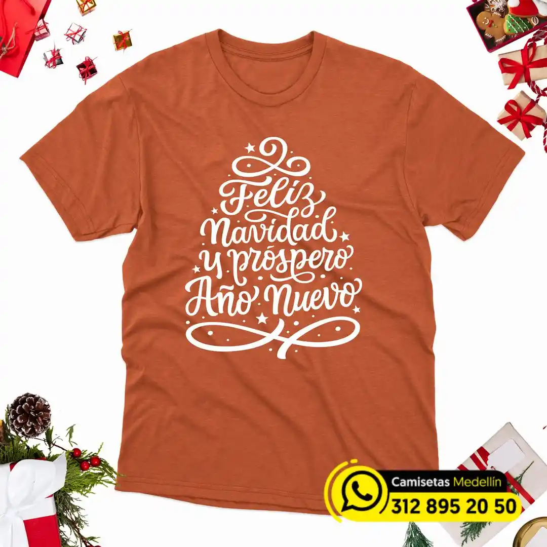 camisetas navideñas personalizadas medellin