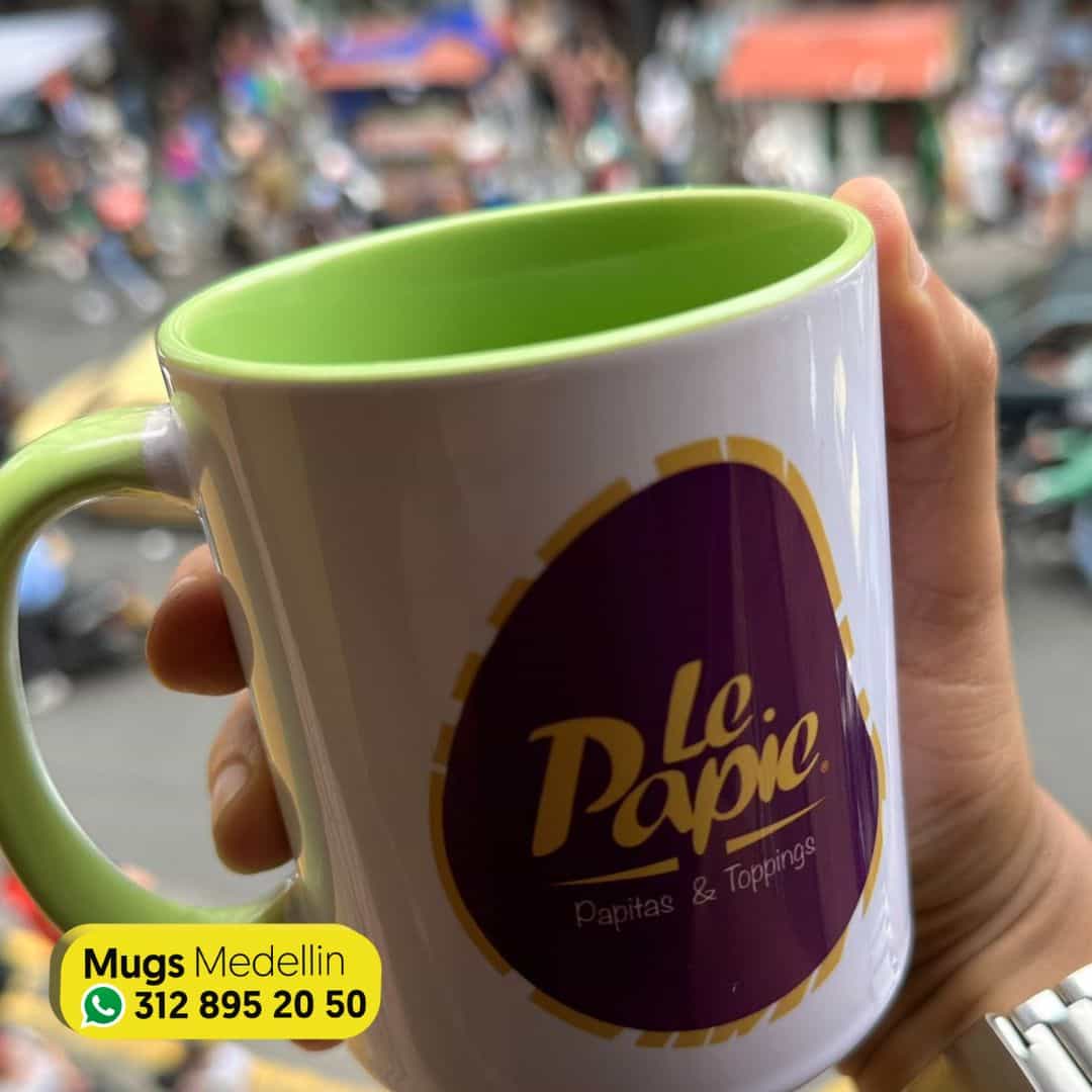 Mug personalizado color interno medellin