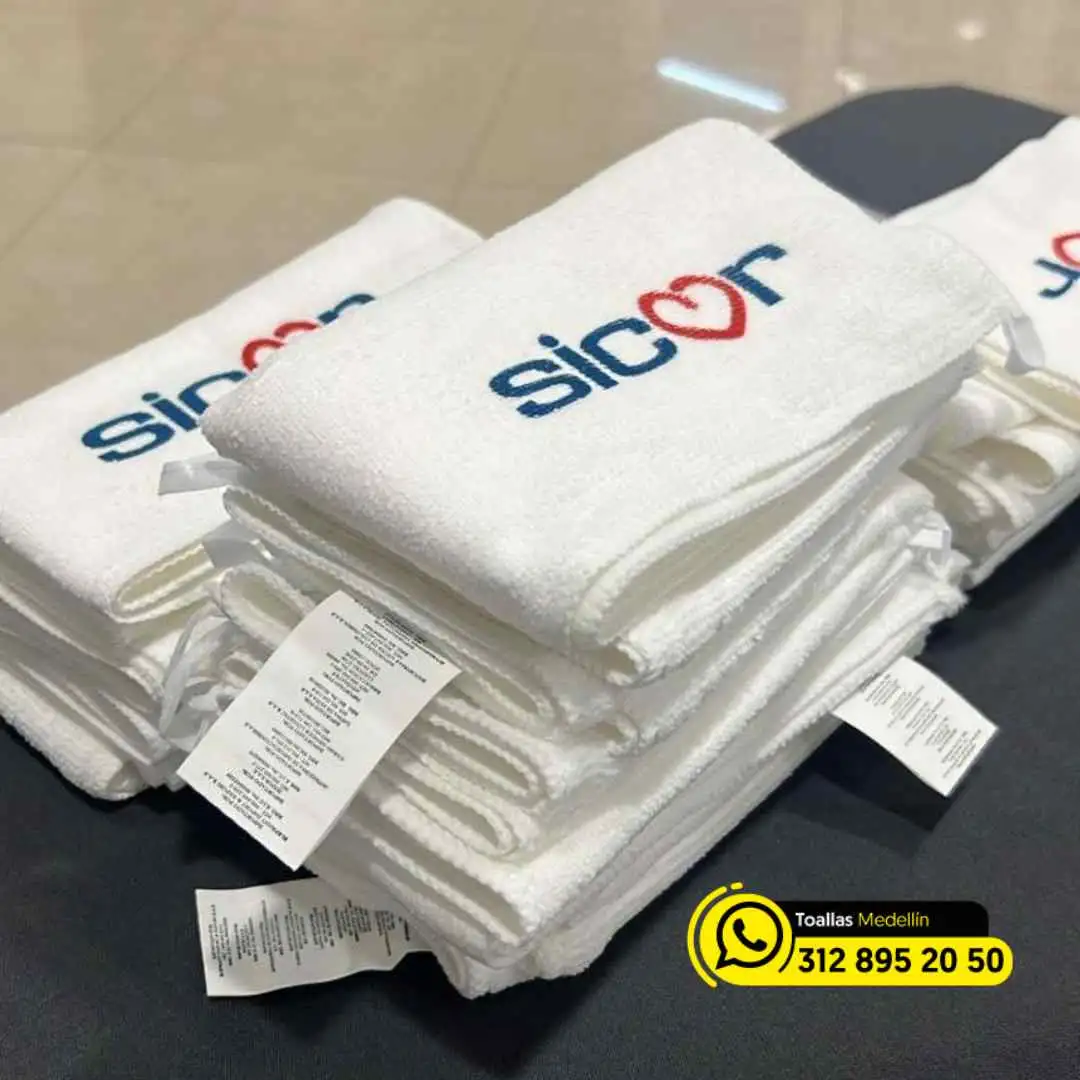 Toallas personalizadas con logo en medellin