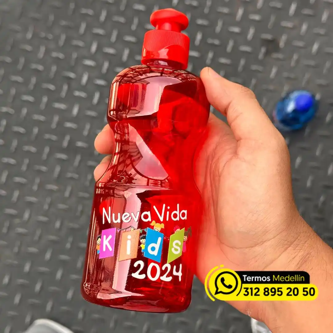 termos plasticos para niños