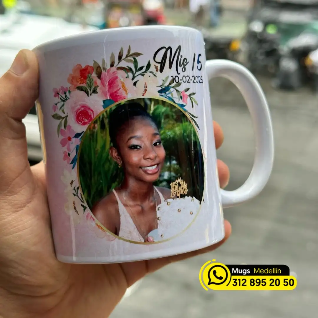 mug 15 años en medellin