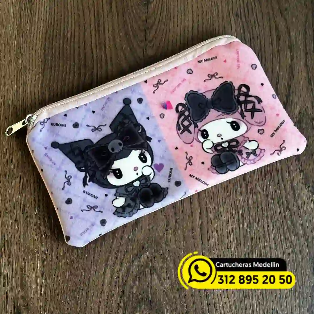 cartuchera de kuromi personalizada medellin