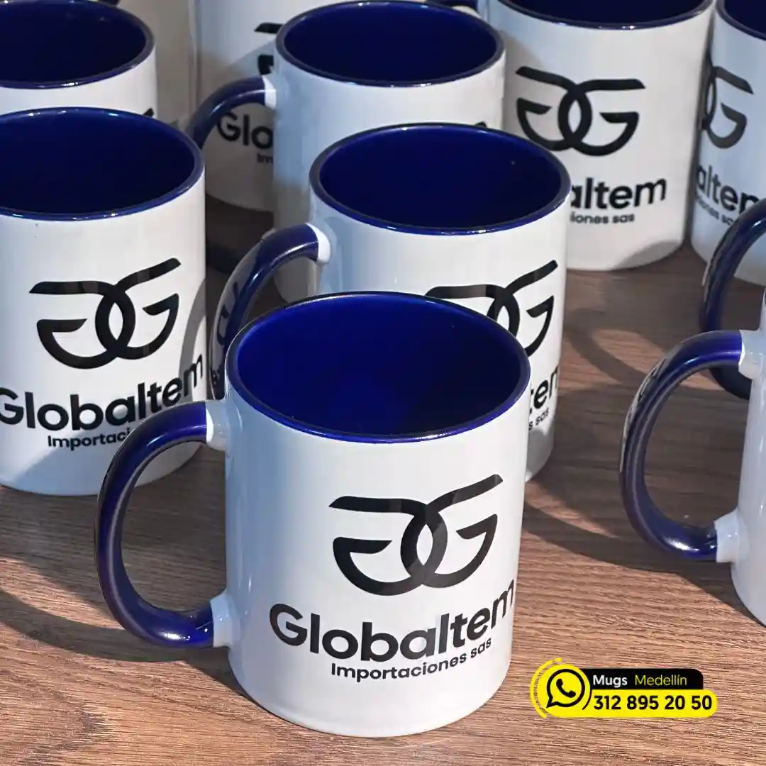 Mugs empresariales en Medellín
