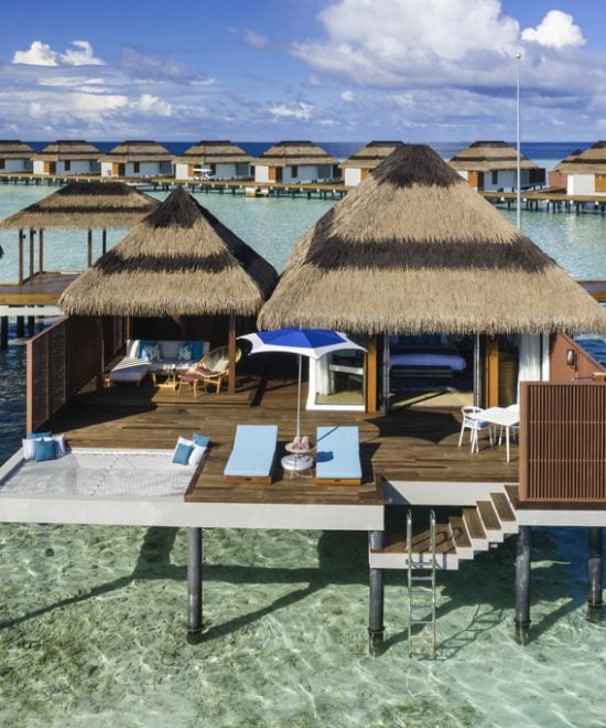 Lua de Mel nas Ilhas Maldivas 7 Aerial View Ocean Villa