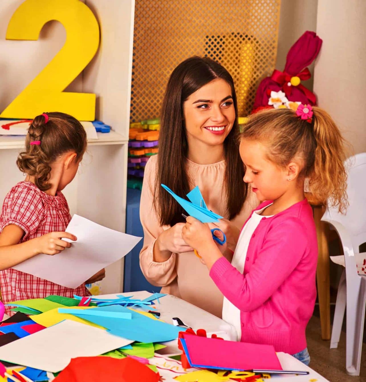 paper craft girls