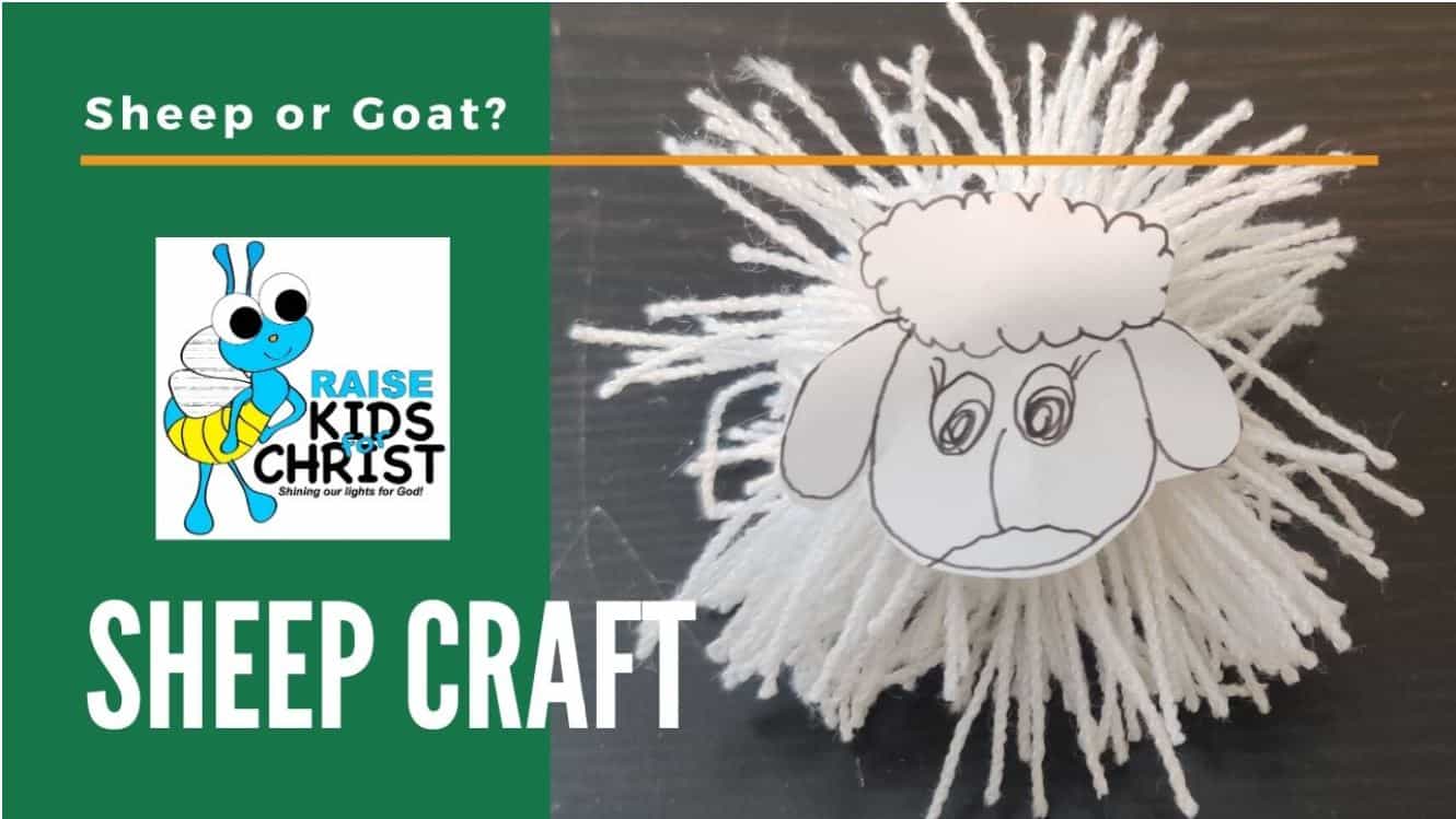 Sheep or Goat Craft Pic