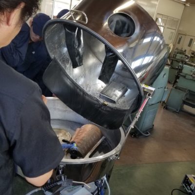 兵庫県立相生産業高等学校様が銅鐸再生プロジェクトで銅鐸のレプリカを授業で制作されております。