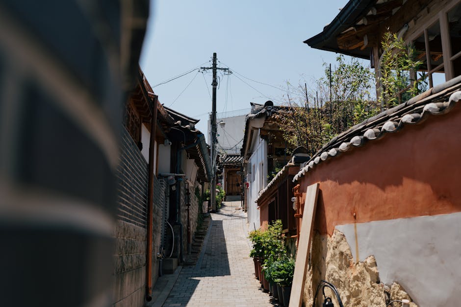한국 한옥 골목 여행