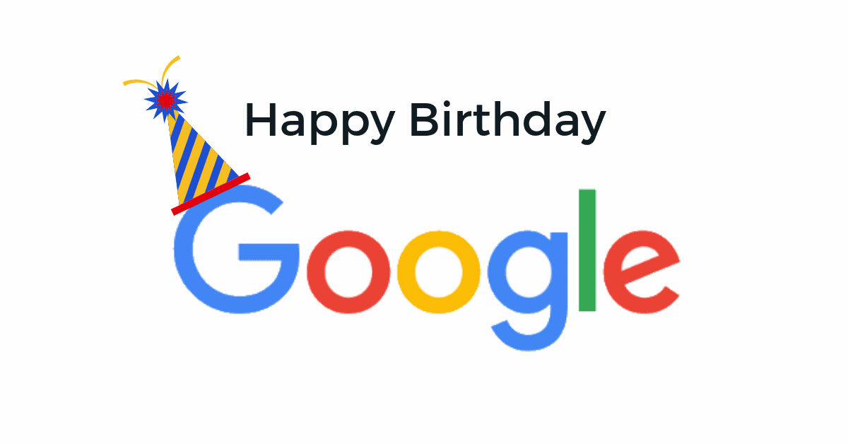 Google's 20th Anniversary Doodle